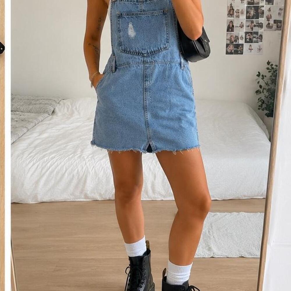 Pull bear blue denim